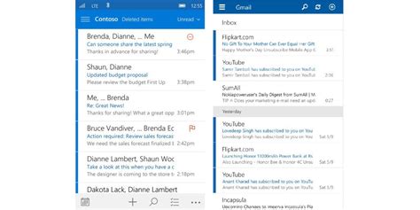 Windows 10 Mobile Has New Outlook Mail App With Nicer Easier To Use Ui