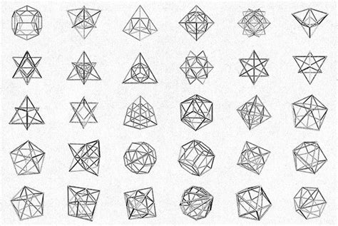 Geometric Polygons - Graphics - YouWorkForThem in 2020 ...