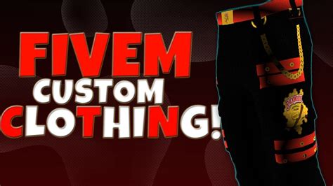 How To Make Custom Fivem Gang Clothing Ep2 Chain Pants Advanced