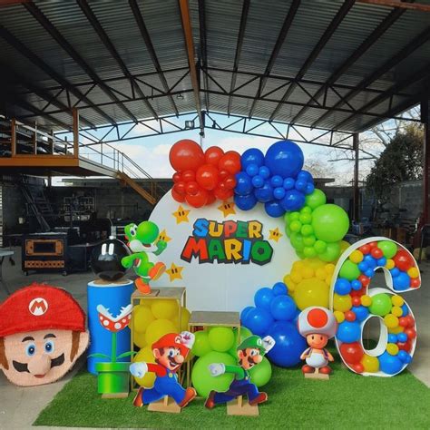 Mario Bross Party En 2021 Decoracion De Mario Bros Fiesta De Mario