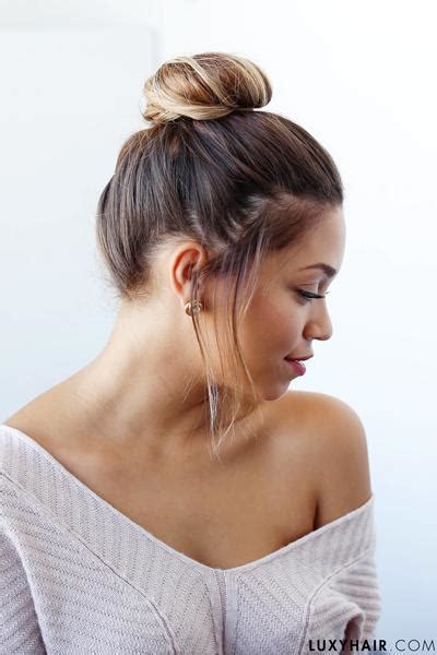 Bun Hairstyles 9 Top Knots For Every Hair Type
