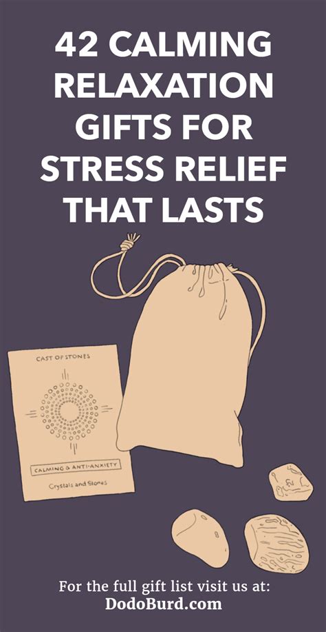 42 Calming Relaxation Ts For Stress Relief That Lasts Dodo Burd