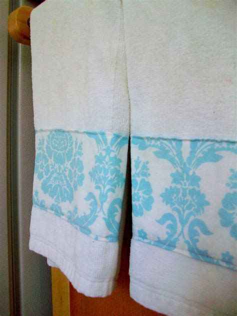 Pin On How To Decorate Bath Towels With Fabric