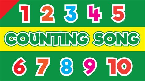The Numbers Song Counting Numbers Learn To Count Songs For