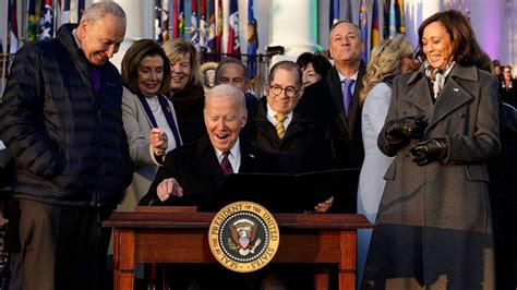 Biden Signs Historic Same Sex Marriage Bill At White House ABC News
