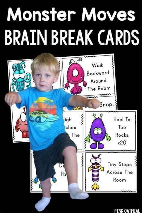Brain Breaks Monster Moves Preschool Halloween Preschool Monster