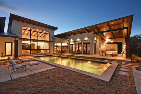 Heyl Hill Country Contemporary Transitional Exterior Austin By