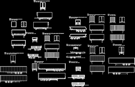 Containers And Miscellaneous Templates Dwg Plan For Autocad Designs Cad