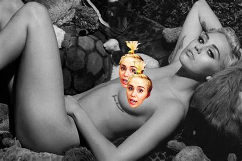 Miley Cyrus Goes Topless Again For V Magazine NSFW Racked