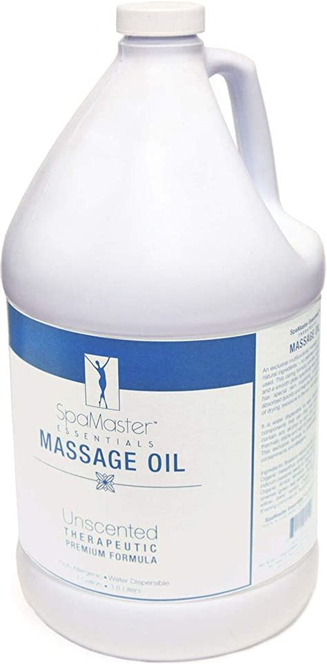 Master Massage Unscented Superior Grade Massage Oil In 1 Gallon Bottles