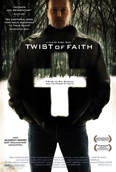While stuck in her car after an accident, a young woman makes an emergency call and reaches an operator who attempts to keep her calm. Twist of Faith : Extra Large Movie Poster Image - IMP Awards