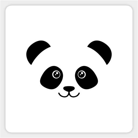 Panda Face Svg File