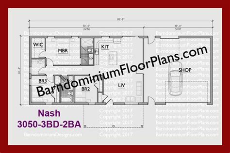 Pin On Barndominium Floor Plans