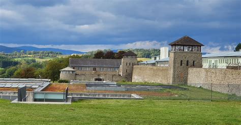 Mauthausen was used for political prisoners. MAUTHAUSEN MEMORIAL and SALZKAMMERGUT or WACHAU VALLEY