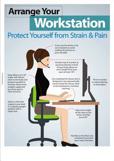 Poor ergonomics while working could lead to musculoskeletal disorders (msds), which include carpal tunnel syndrome, muscle strains and low back injuries here are some of the best ergonomic office chairs that can help improve body posture, reduce pain and keep you focused throughout the day. office ergonomics : arrange your workstation | Health and ...