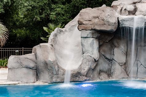 Creating A Realistic Concrete Rock Poolside Grotto Radrock Creations