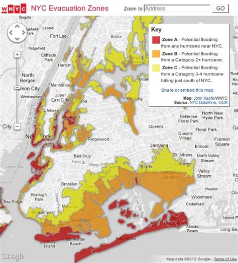 Hurricane Sandy Information For New York City A Great Big City