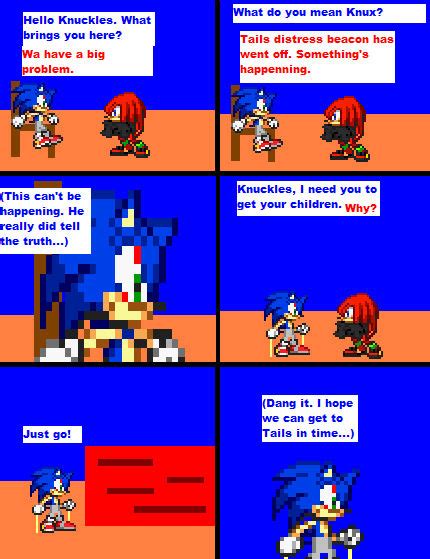 Sonic 10 Years Later Pg 3 By Spaniothehedgehog On Deviantart