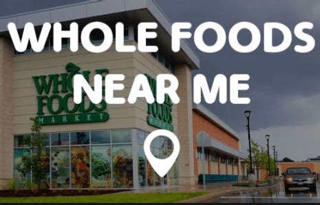 Shoppers food and pharmacy is proud to serve the washington d.c., maryland and northern virginia markets. Whole Foods Near Me Hour - Now Open - Locate A Store Now