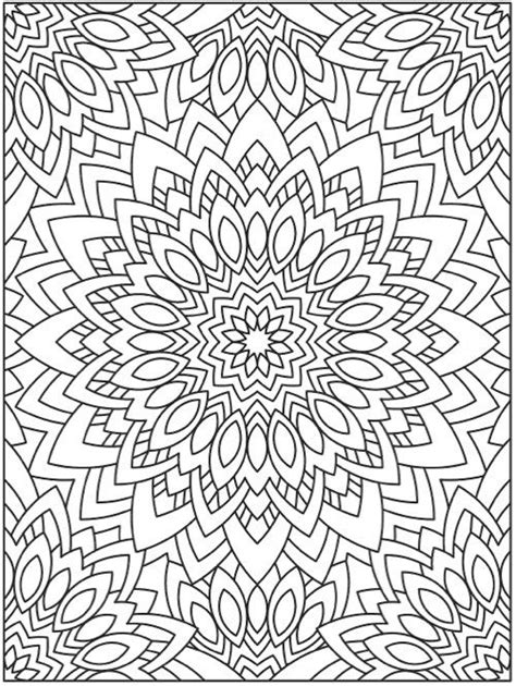Stress Relief Mandala Coloring Pages For Adults - Super Kins Author