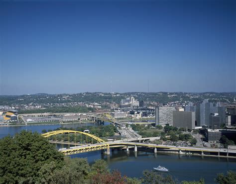 The Allegheny And Monongahela Rivers Form The Ohio River In Pittsburgh