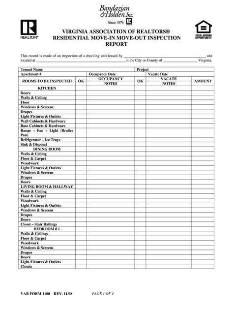 Sample Housing Inspection Form 2020 2022 Fill And Sign Printable