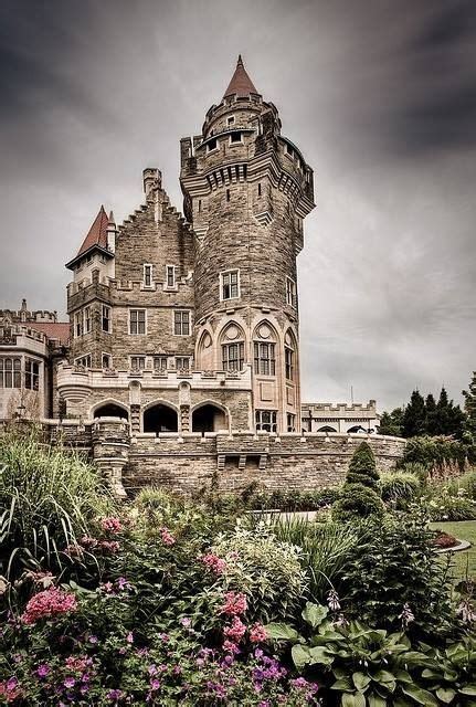 Gold leaves tree catchers (9). Castle Loma Ontario, Canada stunning | Castle, Beautiful ...