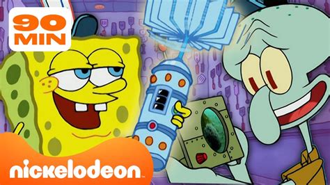 Spongebob Elke Gadget En Uitvinding Uit Spongebob Squarepants