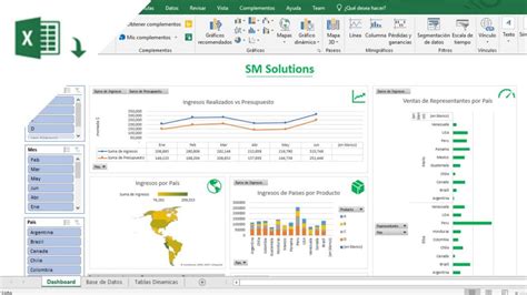 Como Construir Un Dashboard Interactivo En Excel Tips And Mejores Prácticas