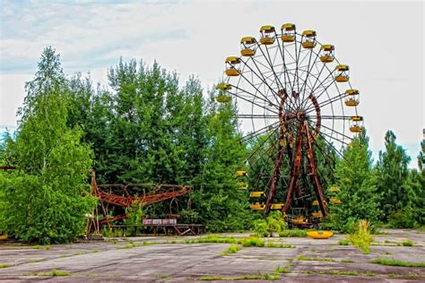 The chernobyl nuclear disaster of 1986 left a ring of ghost villages as residents fled, fearing radiation poisoning. Visiting Chernobyl Today (30 Years After Nuclear Catastroph)