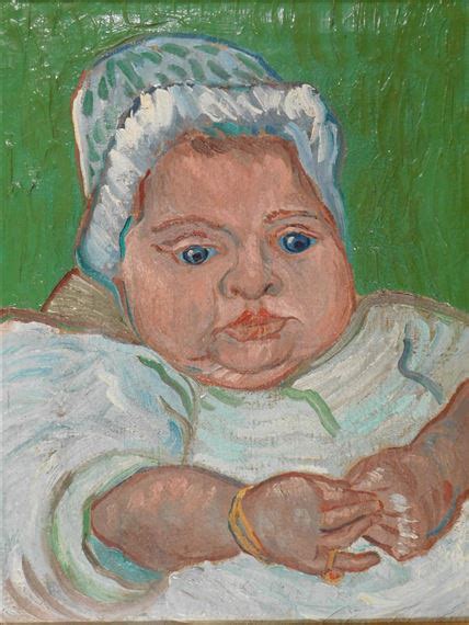 Vincent Van Gogh Portrait Of Baby Marcelle Roulin MutualArt