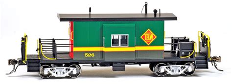 Tip Up Transfer Toledo Peoria And Western Caboose In Ho Scale From