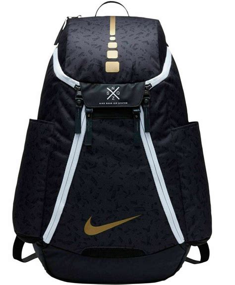 Nike Elite Max Air Team 20 Graphic Blackgold Unisex Backpack Nwt Bags