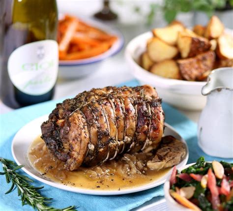 Easter Roast Recipe Slow Roast Lamb With Herb And Garlic The English