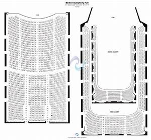 Boston Symphony Hall Seating Chart Boston Symphony Hall Event Tickets