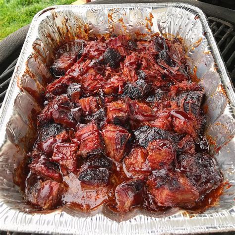 Brisket Burnt Ends Learning To Smoke