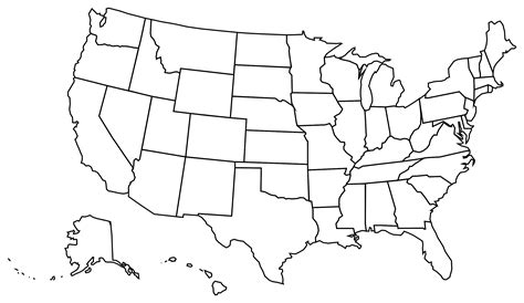 United States Map Png 10