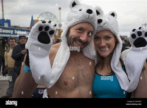 2013 Coney Island Polar Bear Club New Year S Swim In The Atlantic