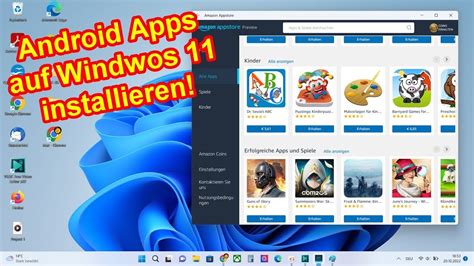 Android Apps Auf Windows 11 Pc Computer Installieren And Starten Anleitung