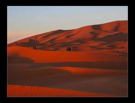 Sunrise On Sahara Morocco Photo Scanned Aga18 Flickr