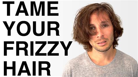 Regular maintenance is the key to keeping frizzy strands at bay. How To Get Rid Of Frizzy Hair - Men's Hair - YouTube