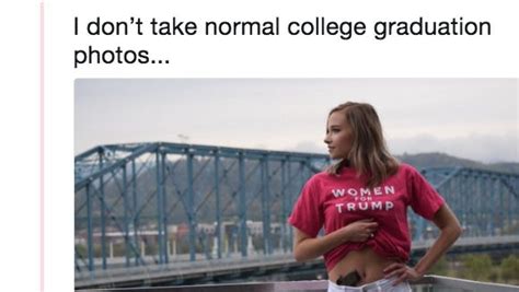 Trump Supporter Brenna Spencer Shows Gun Off In Viral College Photo