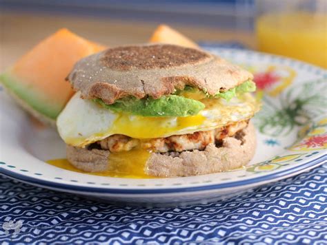 Healthy Breakfast Sandwich With Homemade Turkey Chorizo Erica S Recipes