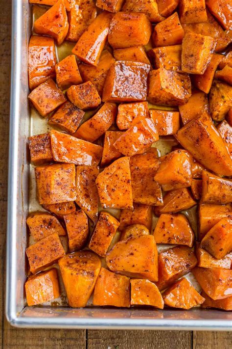 Candied Yams Made With Sweet Potatoes Brown Sugar Cinnamon And Mini