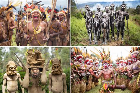Stunning Photos Show Incredibly Colourful Traditions Of Papua New Guineas ‘barely Contacted Tribes
