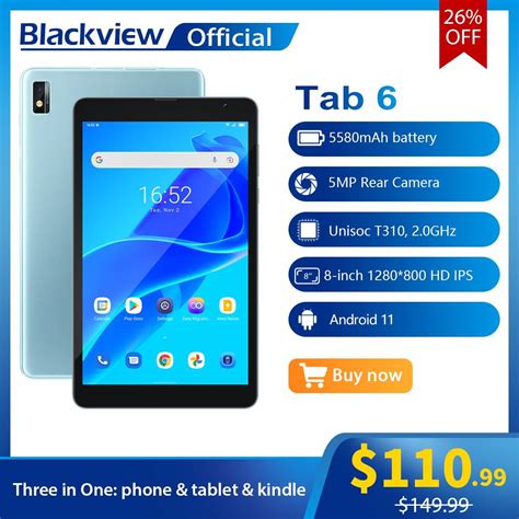 Buy Blackview Tab 10 Android 11 Tablet Pc 101 Mtk8768 Octa Core