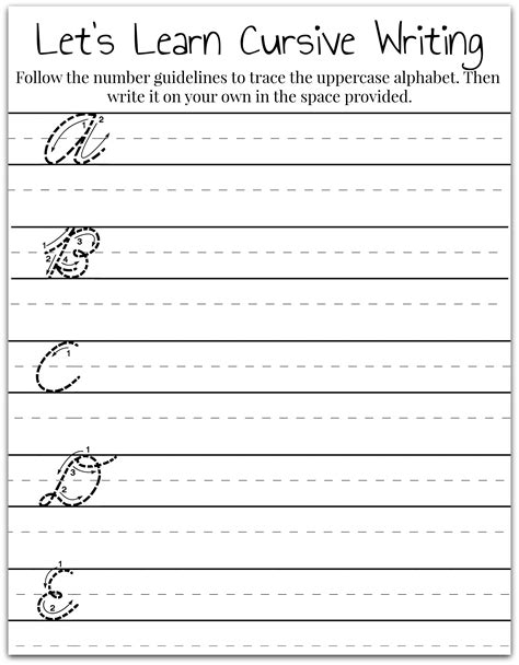 See more ideas about cursive practice, cursive, cursive handwriting practice. Empty Cursive Practice Page : Blank Writing Practice Worksheet Free Kindergarten English ...