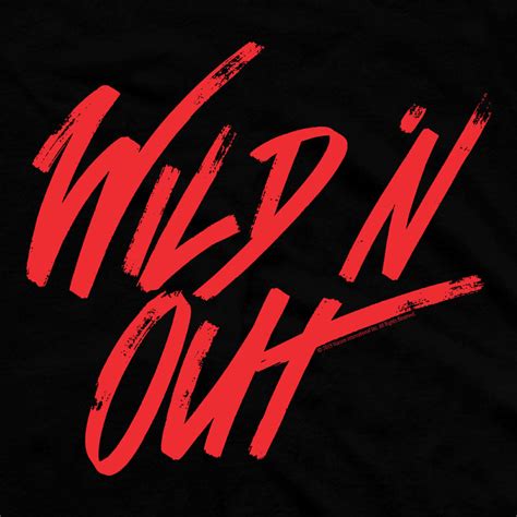 Wild N Out Felt Marker Logo Short Sleeve T Shirt Mtv Shop
