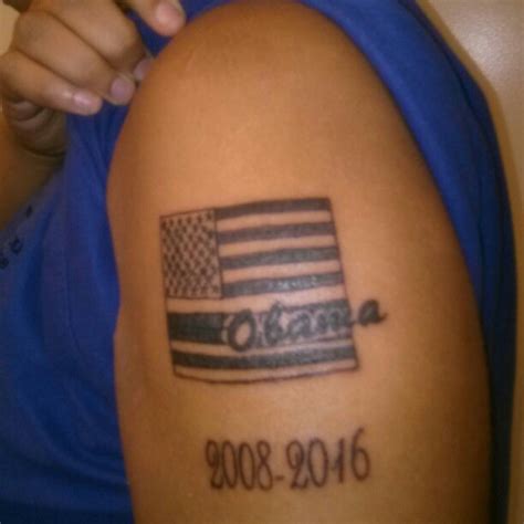 People Celebrating Obamas Re Election Through Tattoos The Atlantic