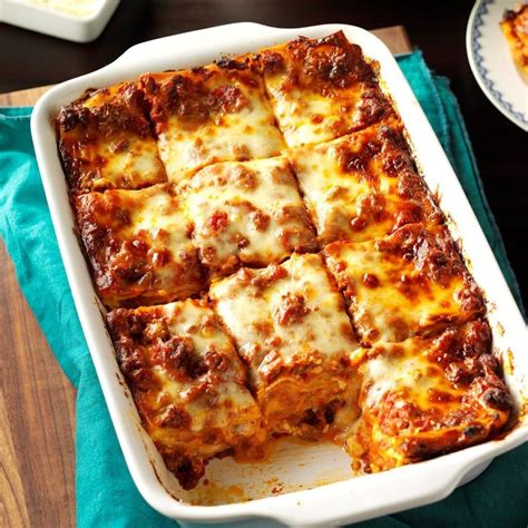 Make Ahead Lasagna Recipe Easy Lasagna Recipe Taste Of Home